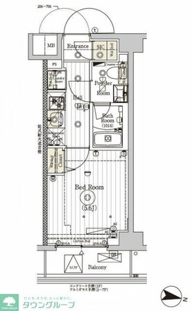 MAXIV川口青木の物件間取画像